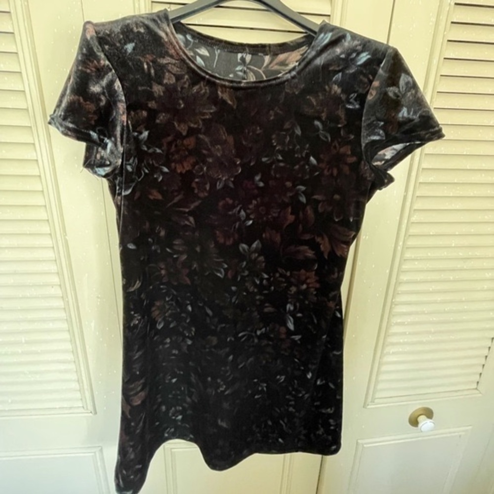 90’s “All That Jazz” Babydoll Velvet Minidress